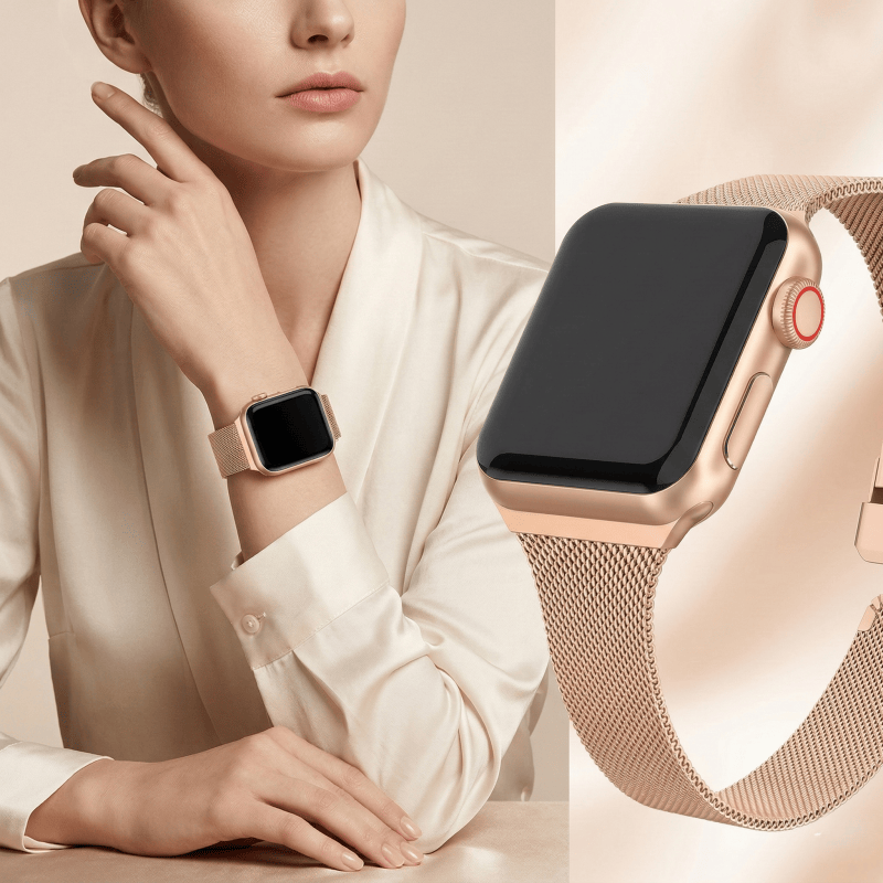 Mesh Coil Strip - Milanese Loop for Apple Watch Band