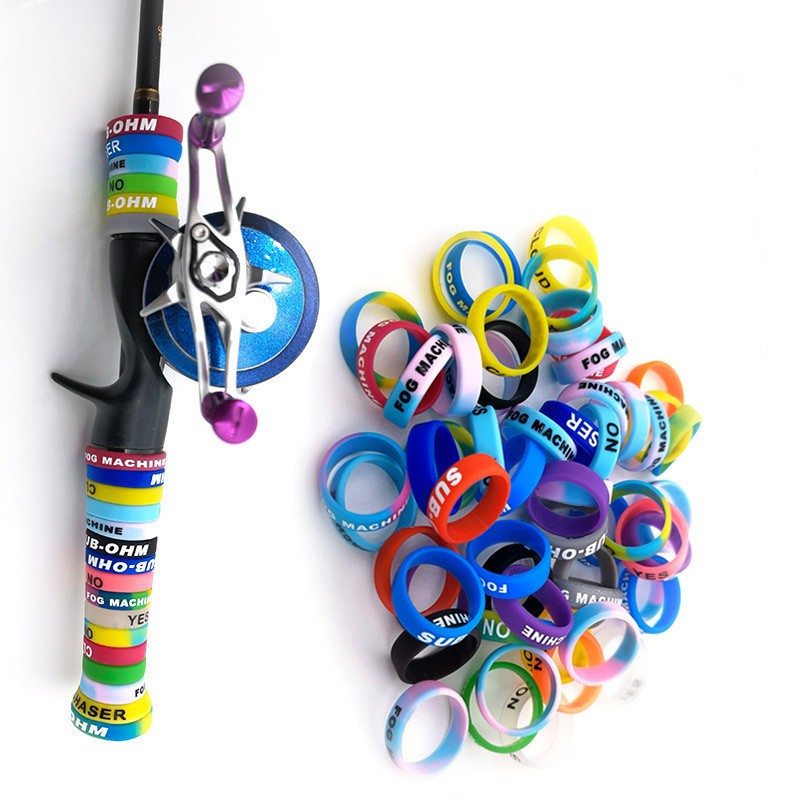 10pcs/lot Fishing Rod Handle P - Vape Band Silicone 评论和价格