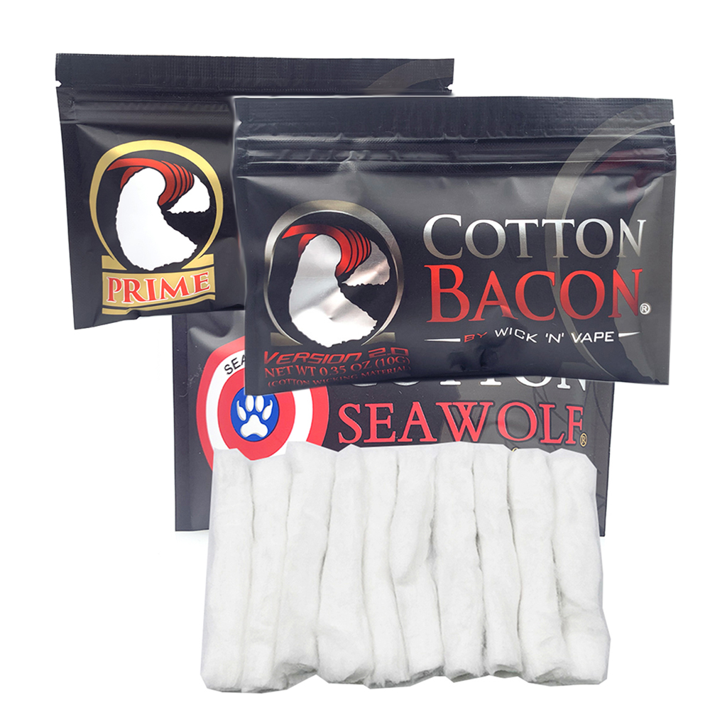 2Pack Cotton Bacon Prime Silve - Vaping Goods 评论和价格
