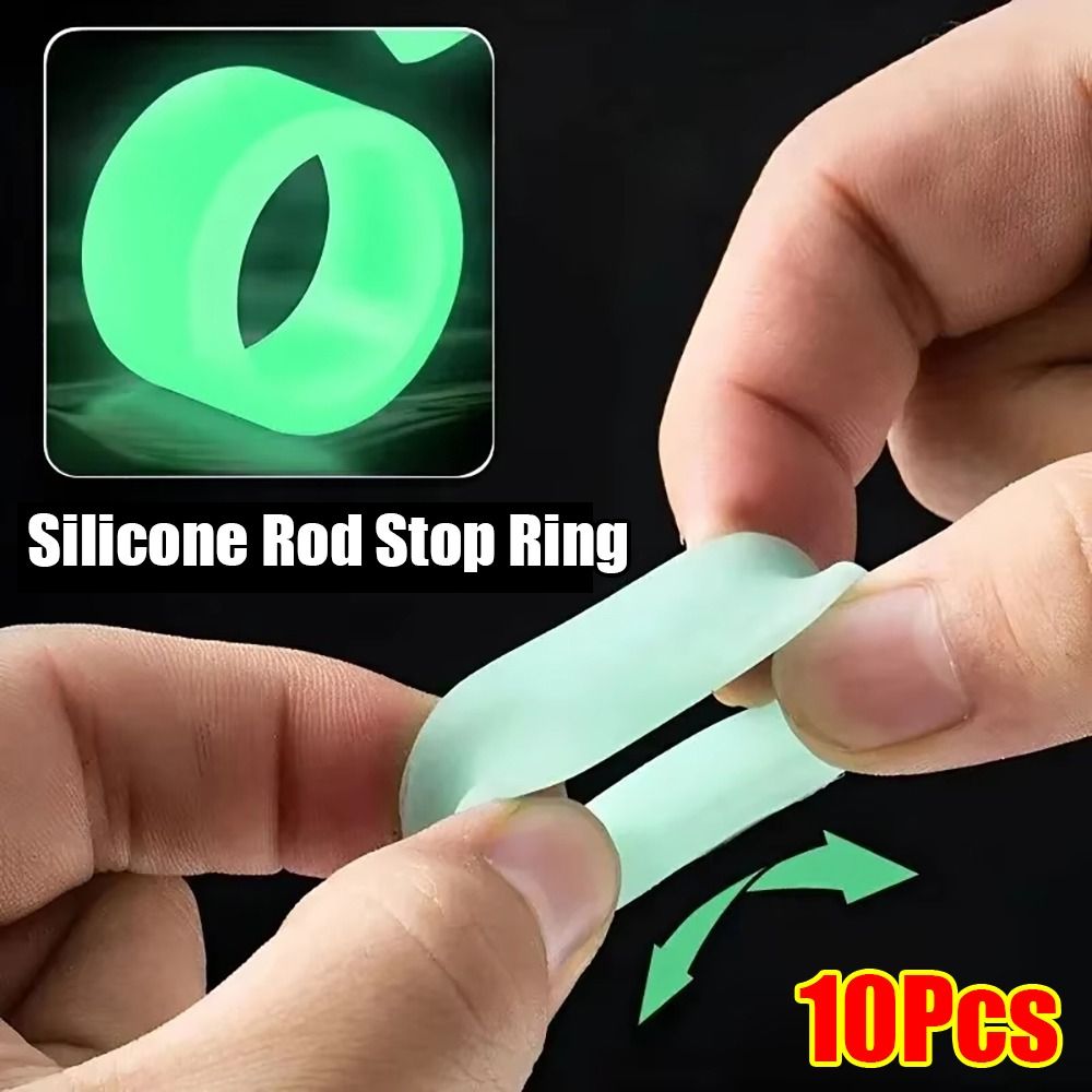 10Pcs Durable Silicone Fishing - Vape Band Silicone 评论和价格