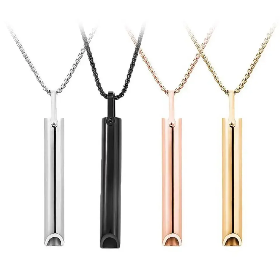 Stainless Steel Whistle Neckla - Vaping Goods 评论和价格