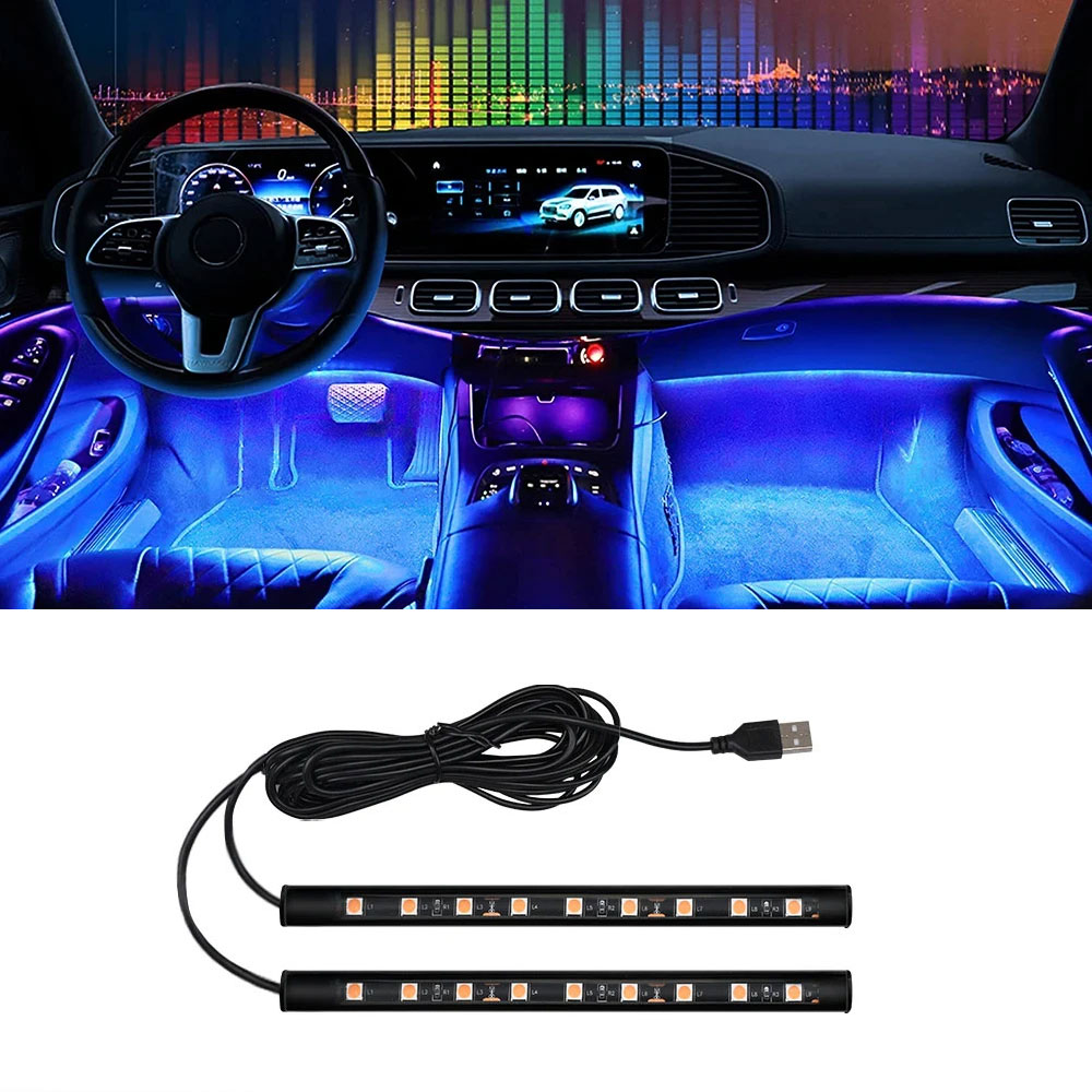 Car Neon Light Foot Light LED  - Vape Decoration 评论和价格
