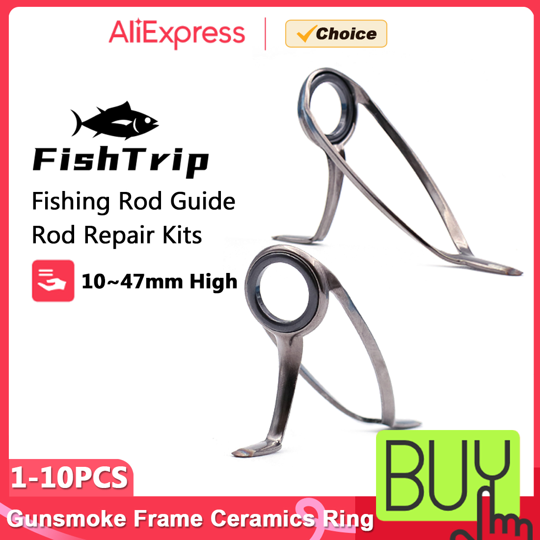FishTrip Fishing Rod Guides Re - Mesh Coil Strip 评论和价格