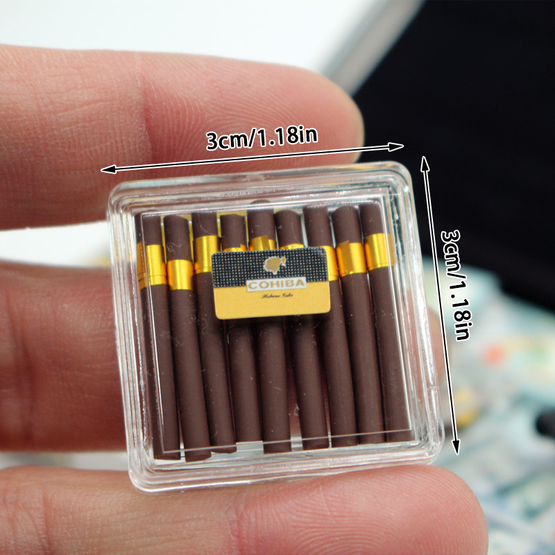 1/12 Dollhouse Simulation Ciga - Vape Decoration 评论和价格