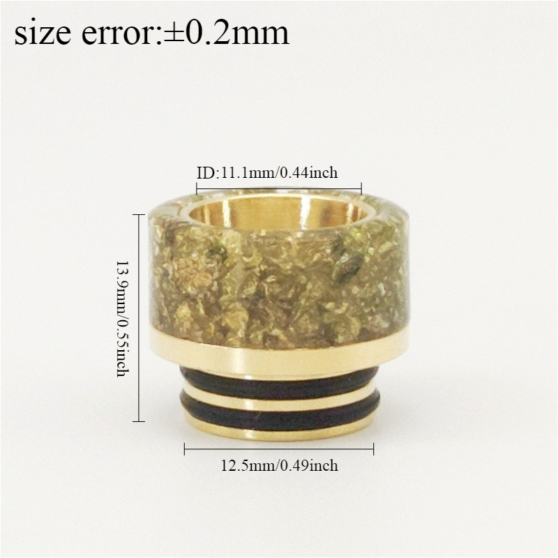 1PC Large Bore 810 Drip Tip St - Vape Band Silicone 评论和价格
