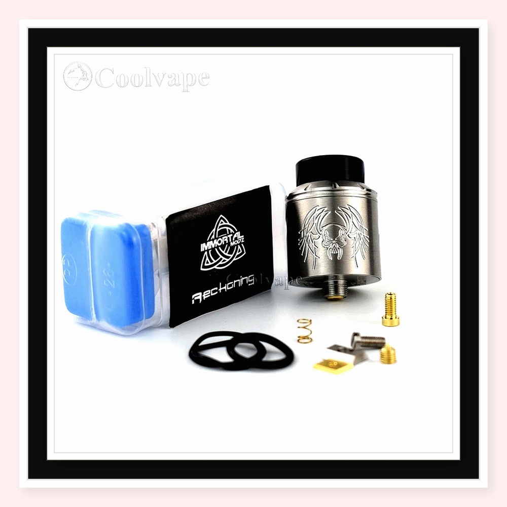 Wolfcoolvape Reckoning RDA 25m - Vape Coil Replacement 评论和价格
