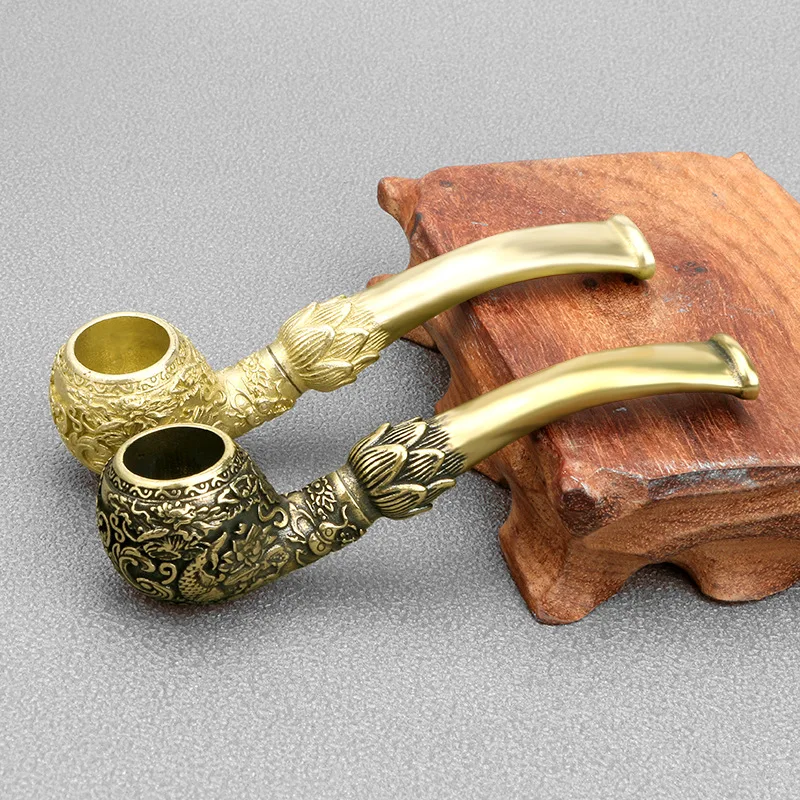 Antique Hand-carved Carp Brass - Vape Decoration 评论和价格