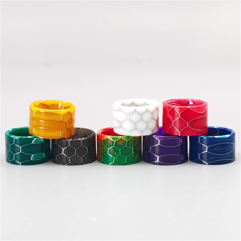 1PC Snake Skin Resin Push-in D - Drip Tip Resin 评论和价格