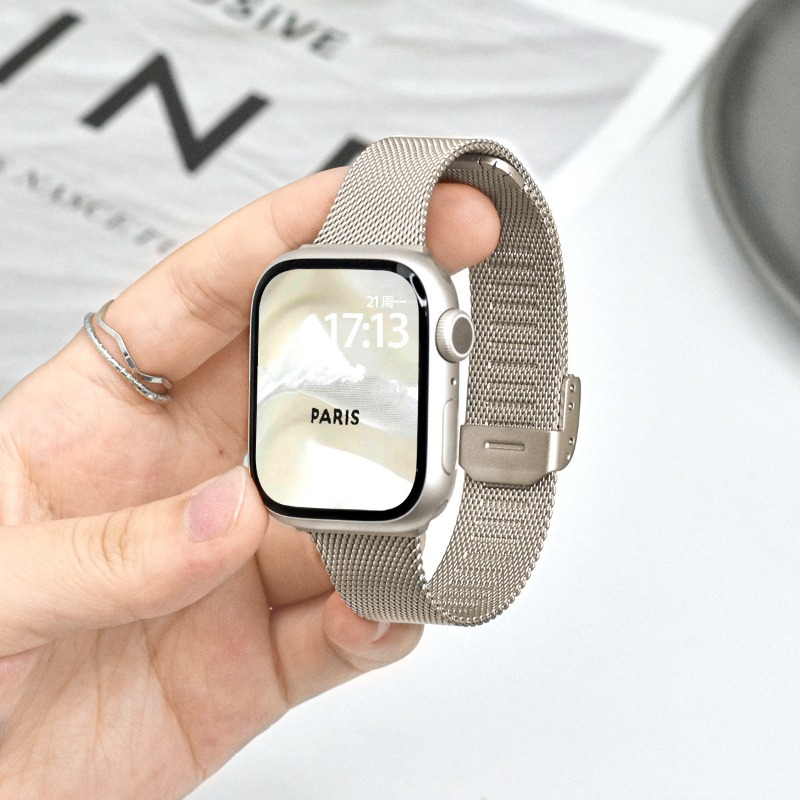 Milanese Loop for Apple Watch  - Mesh Coil Strip 评论和价格