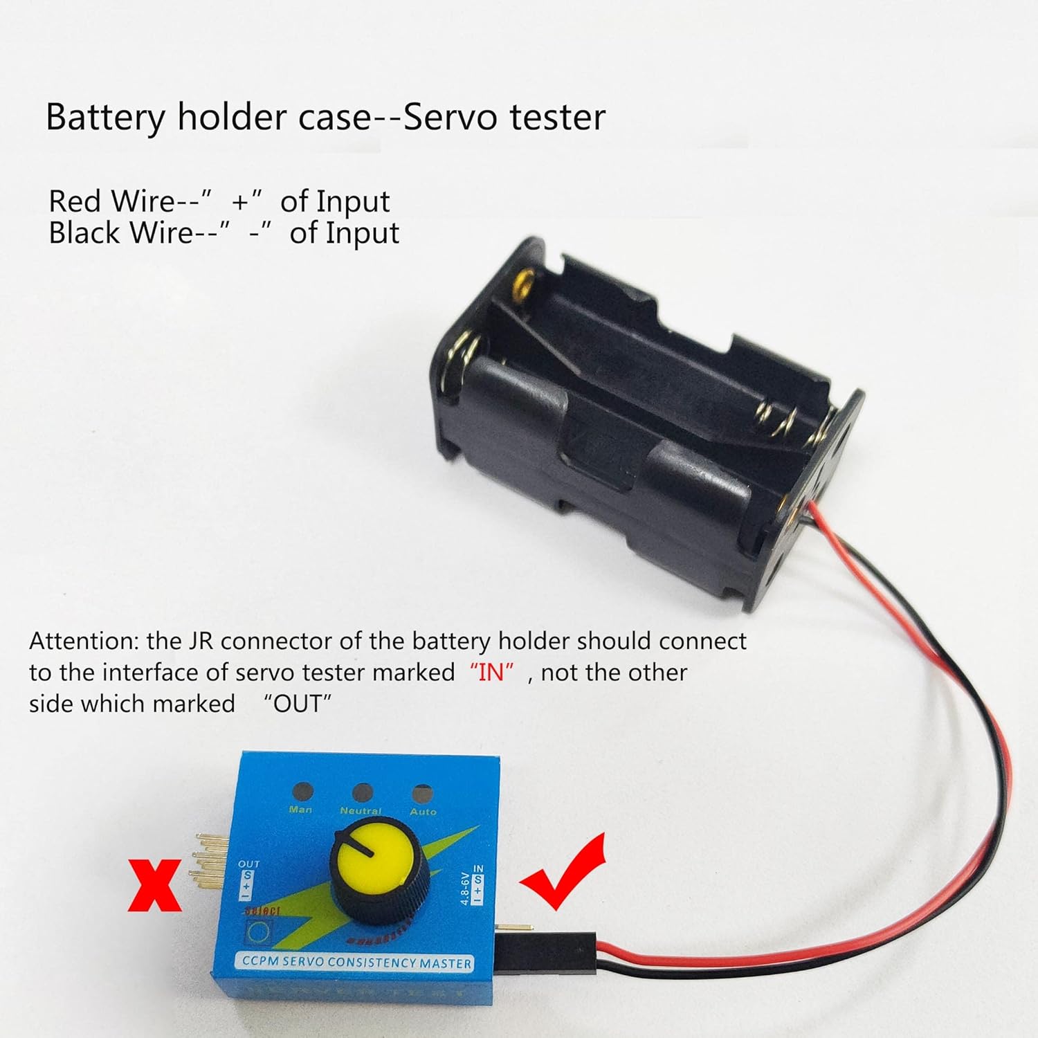 3CH Digital Servo Tester ESC S - Battery Case Storage 评论和价格