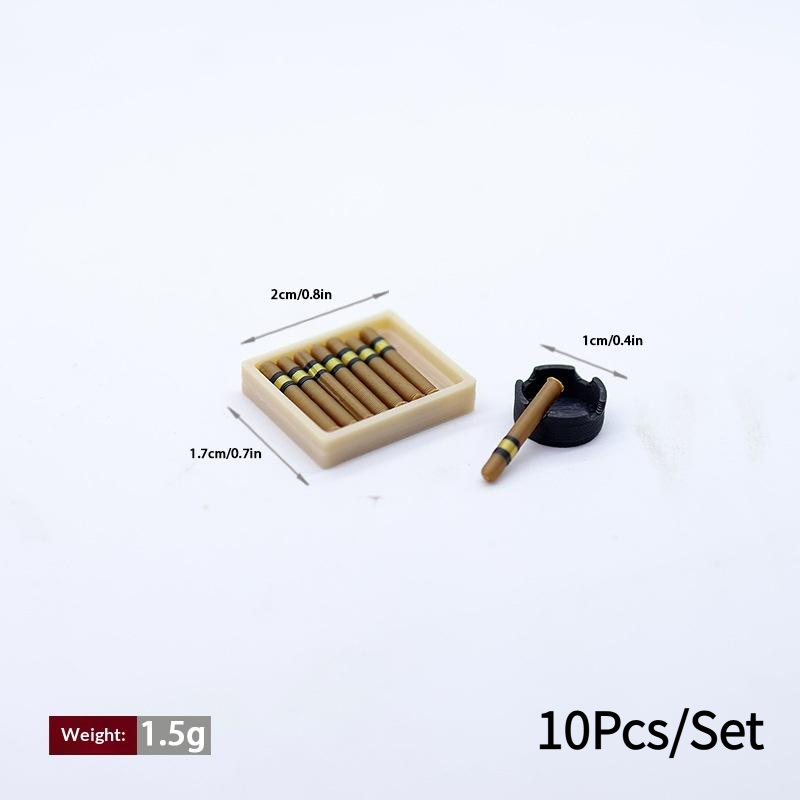 10Pcs Pretend Play Toys 1/12 D - Vape Decoration 评论和价格
