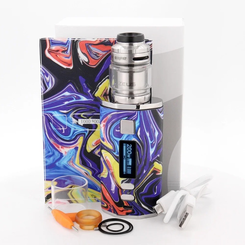 Zeus X Mesh RTA Electronic Cig - Vape Battery 18650 评论和价格