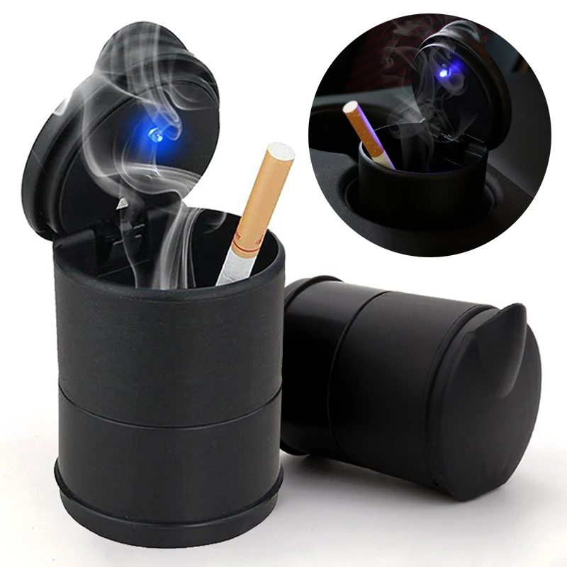 Portable Car LED Ashtray Unive - Vape Decoration 评论和价格