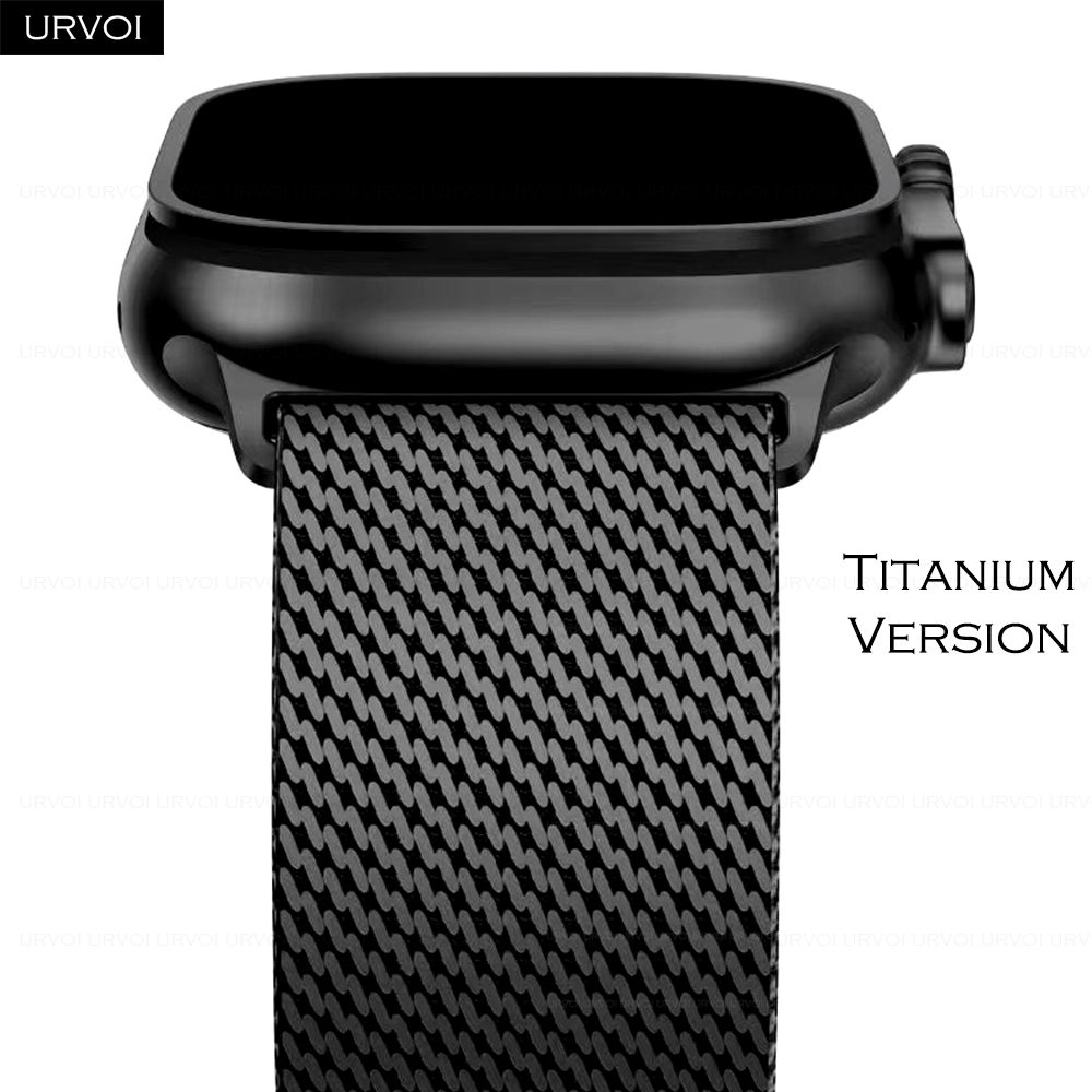 URVOI Titanium Milanese loop f - Mesh Coil Strip 评论和价格