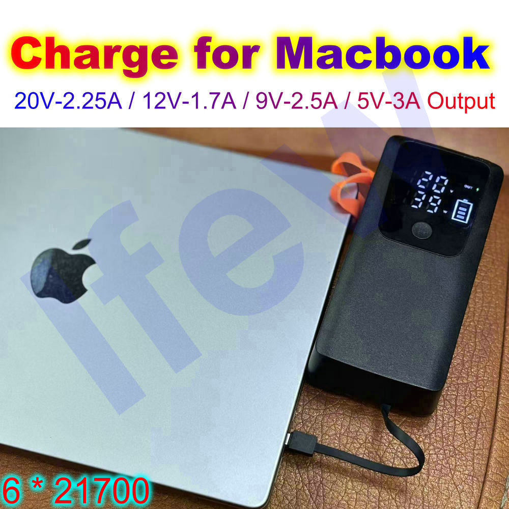 45W Power Bank Case For Macboo - Battery Case Storage 评论和价格