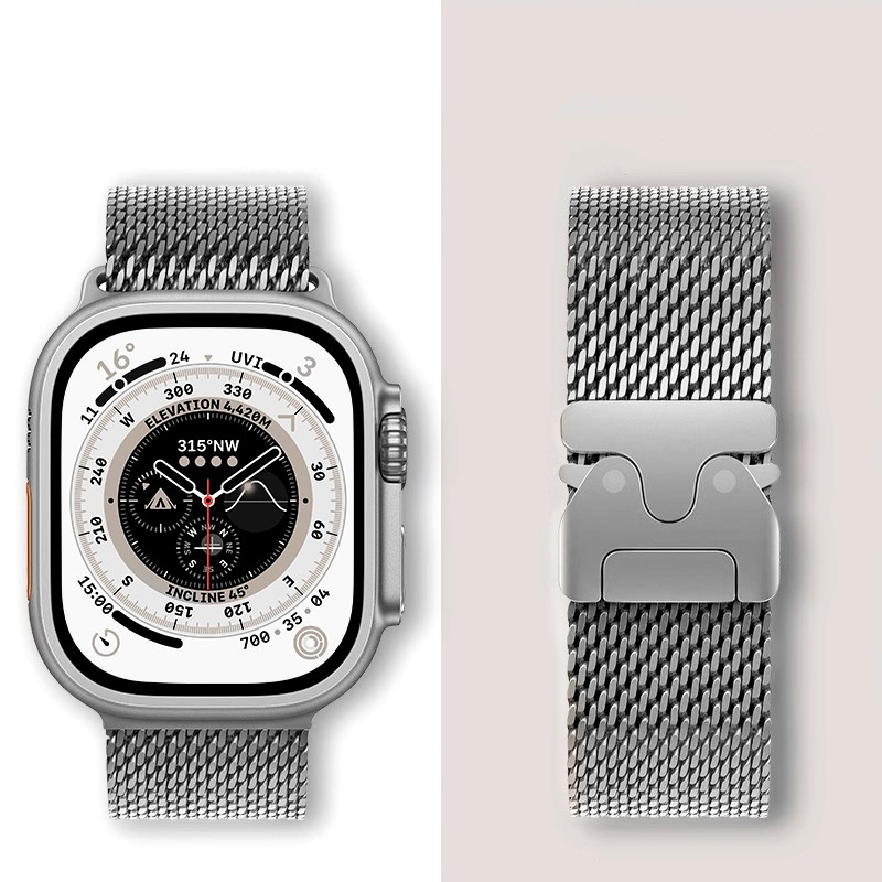 Milanese Loop Band for Apple W - Mesh Coil Strip 评论和价格