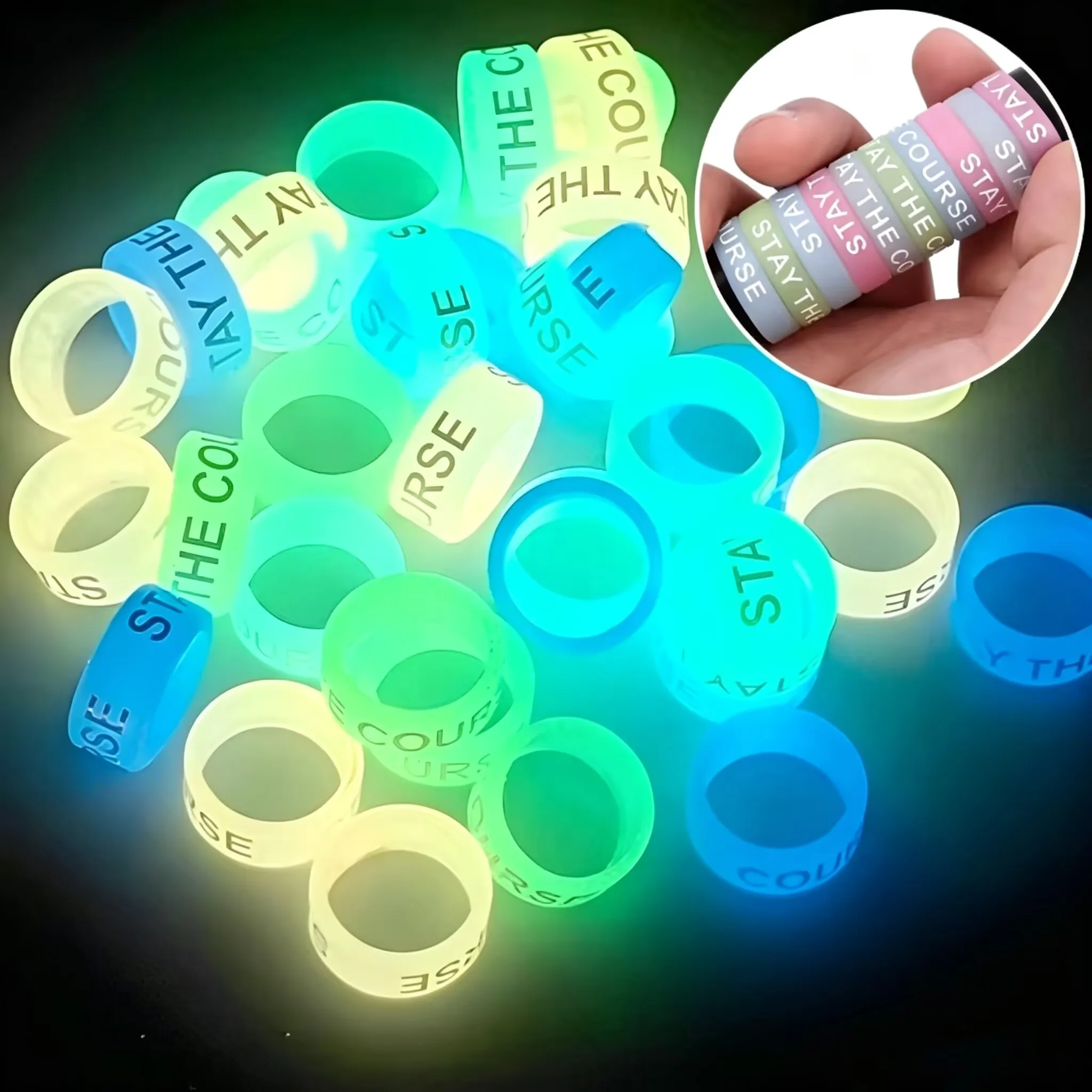20PCS Anti Slip Silicone Multi - Vape Band Silicone 评论和价格